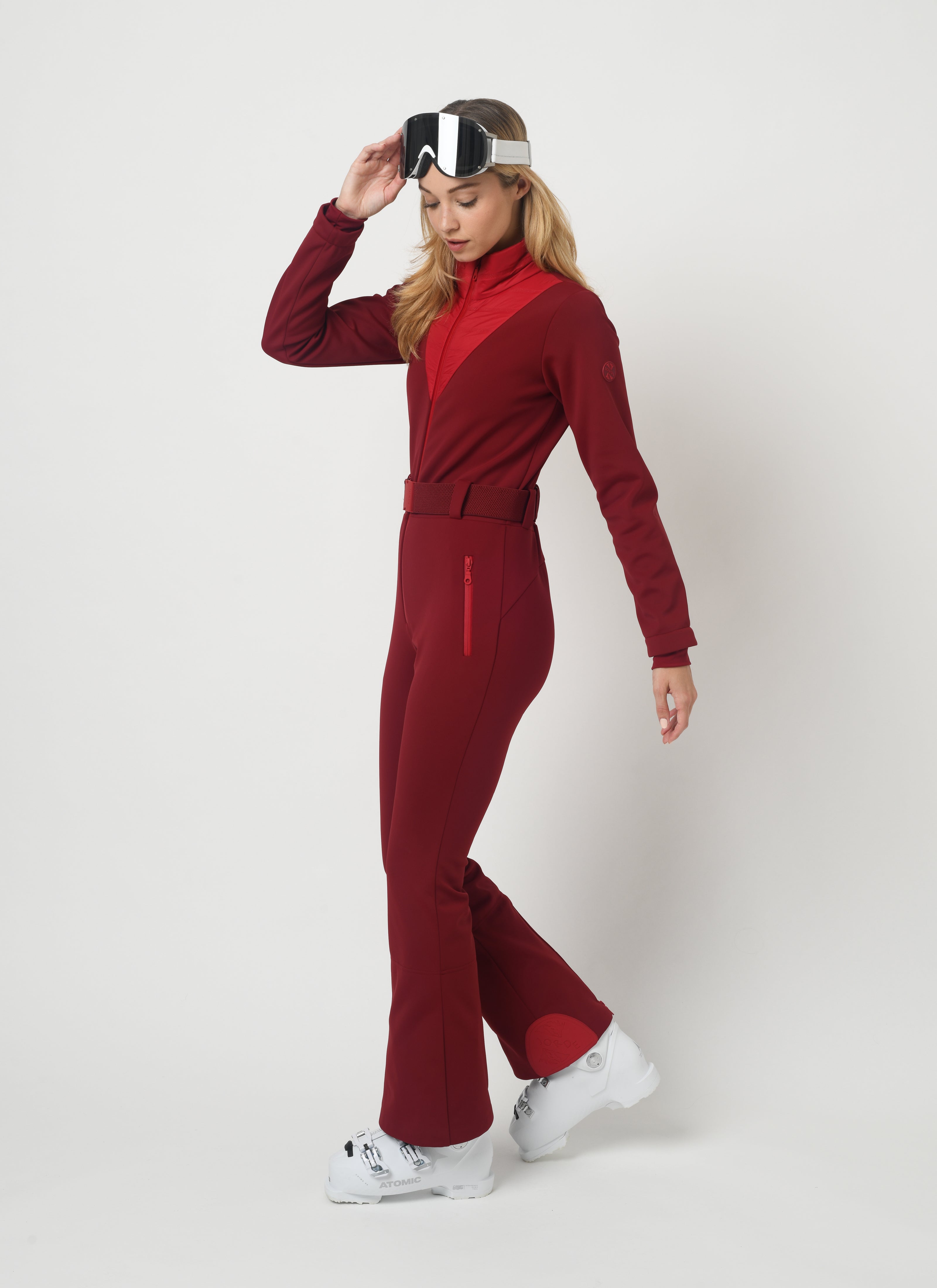 Lottie Suit in Ruby