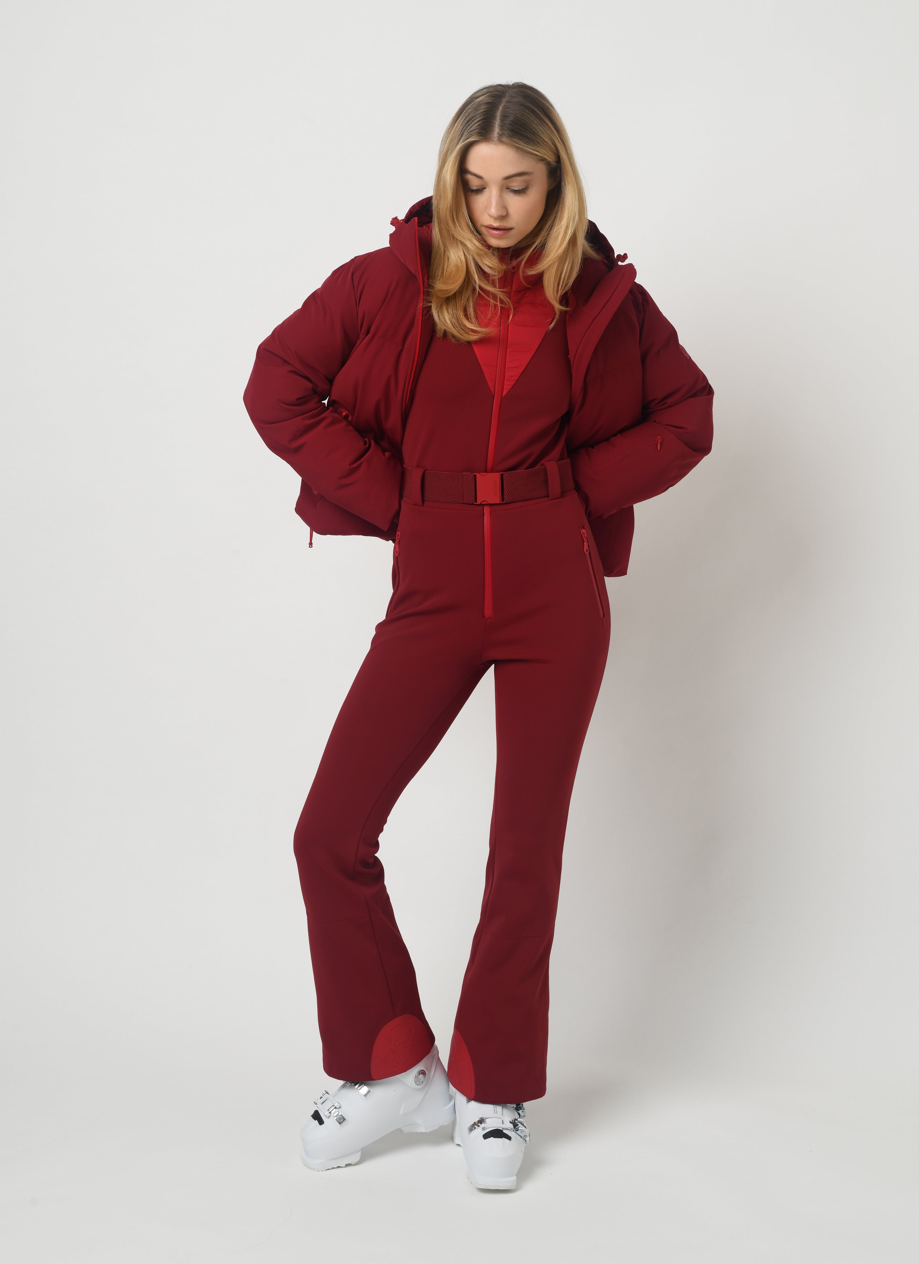 Lottie Suit in Ruby