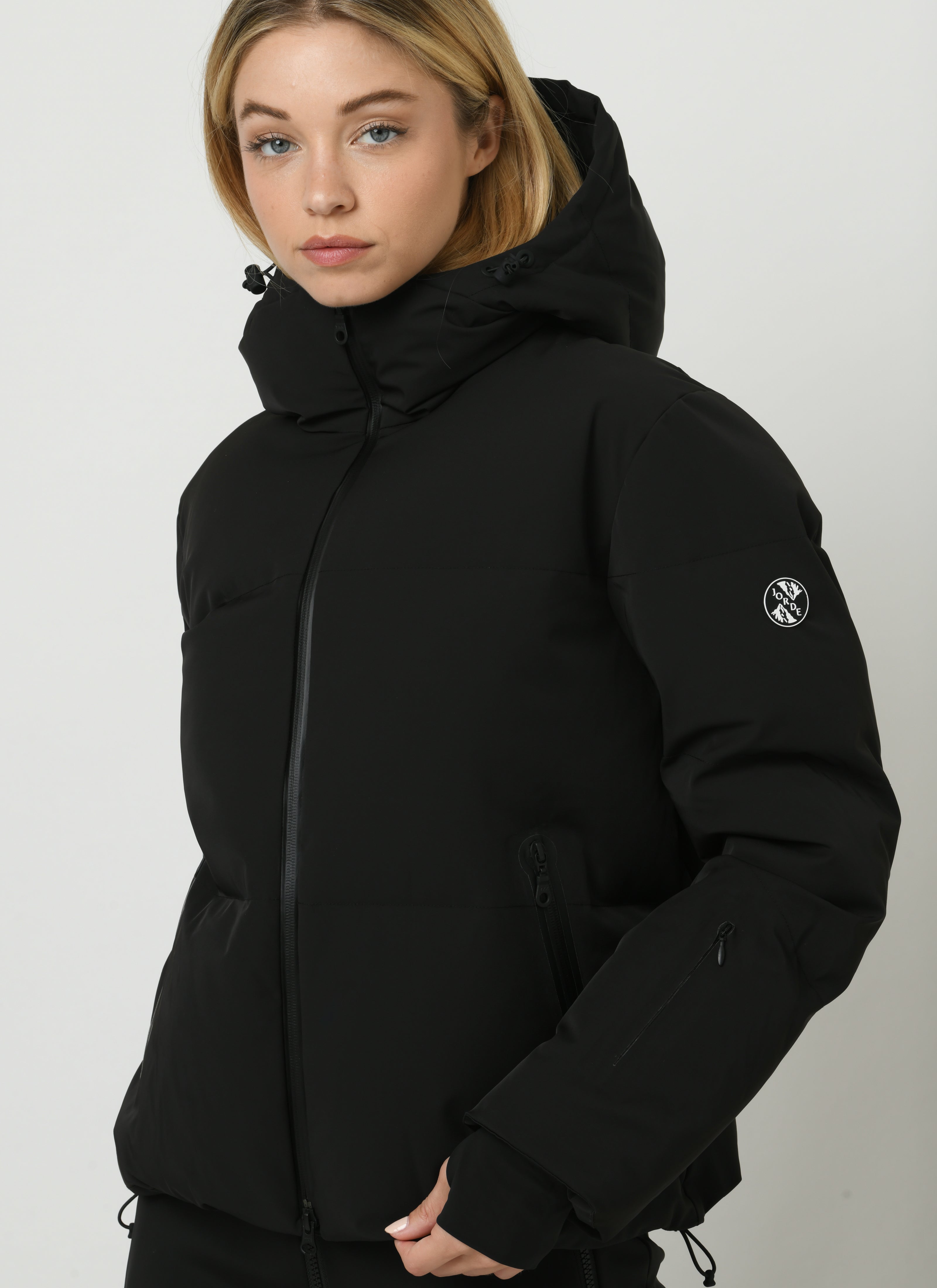 Poppy Ski Jacket in Black