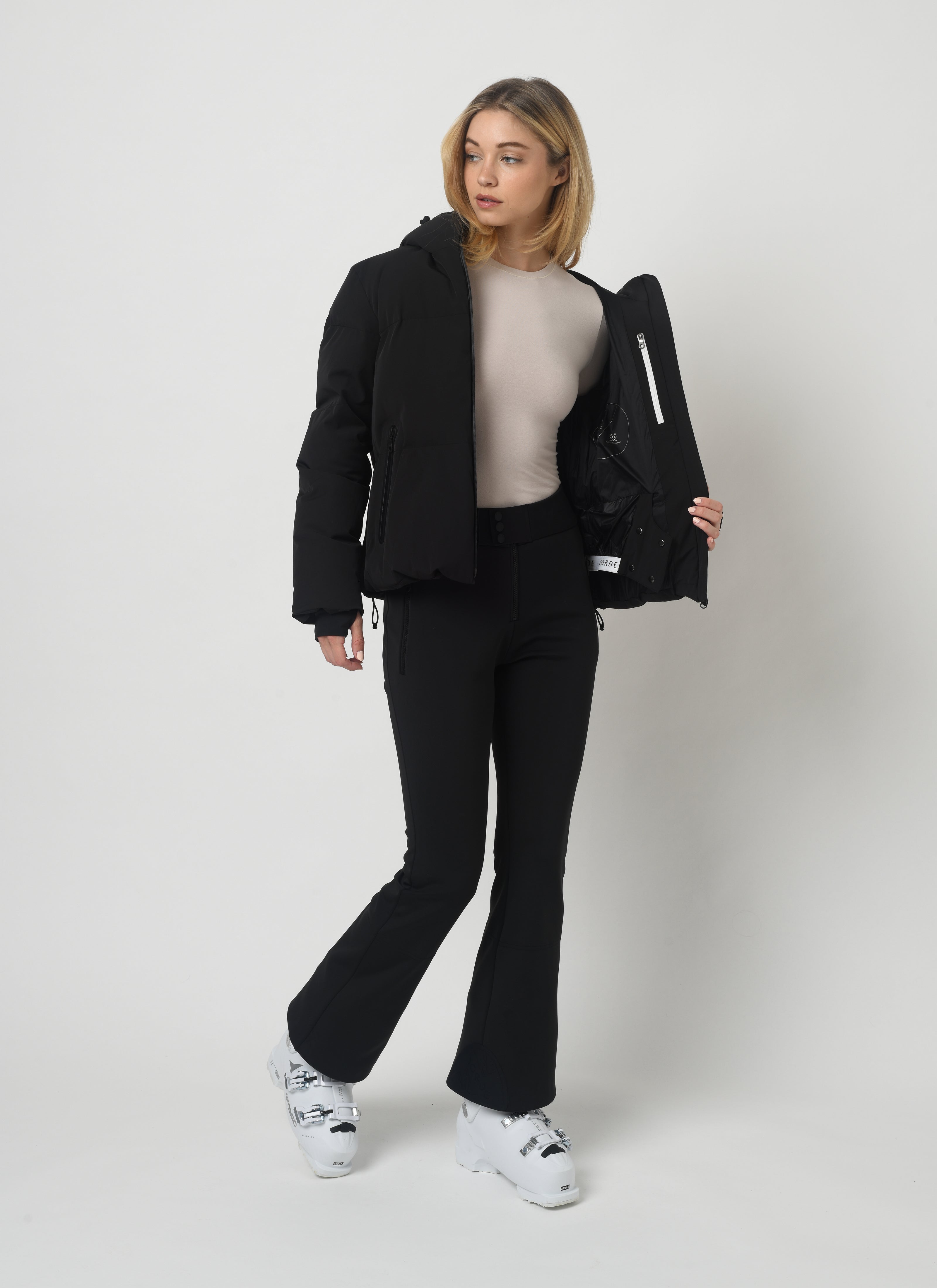 Poppy Ski Jacket in Black