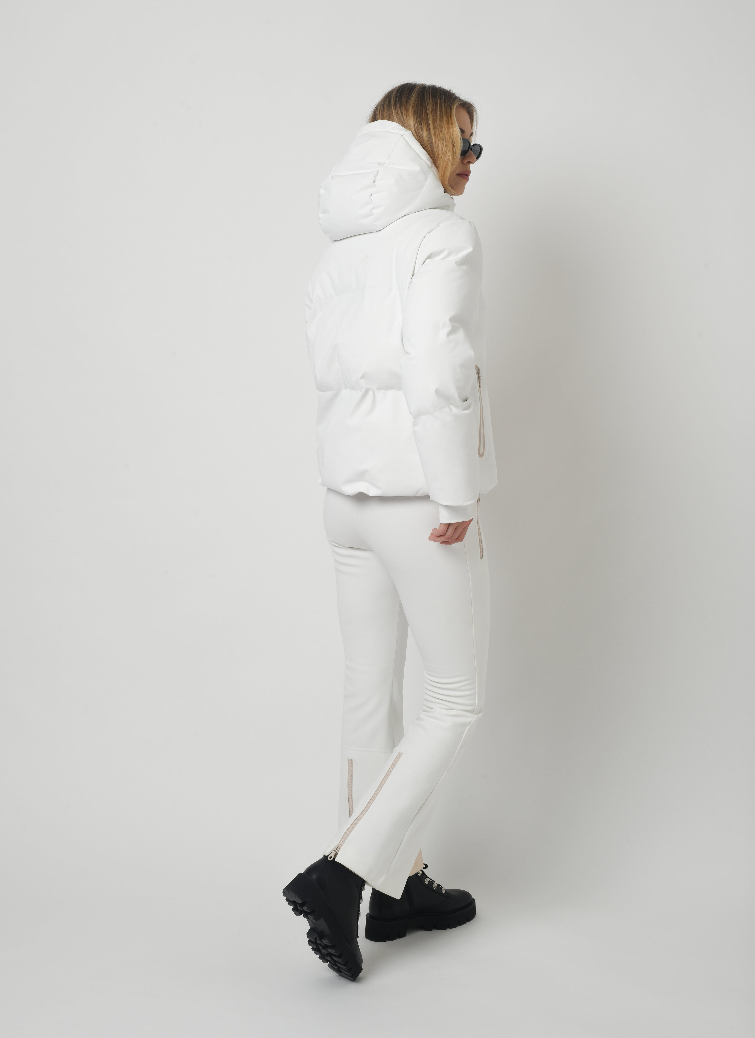 Poppy Ski Jacket in Ivory