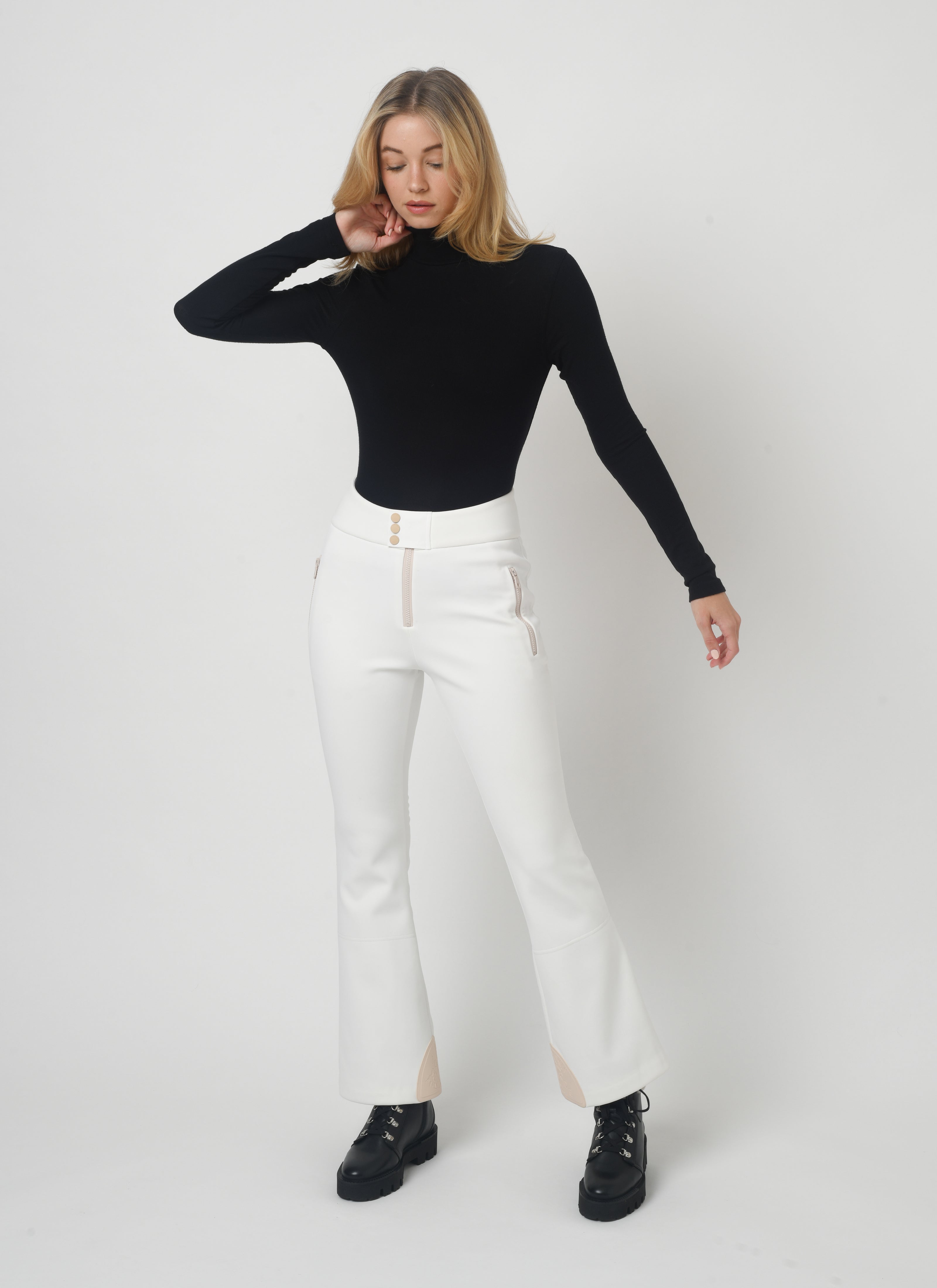 Lennon Ski Pant in Ivory